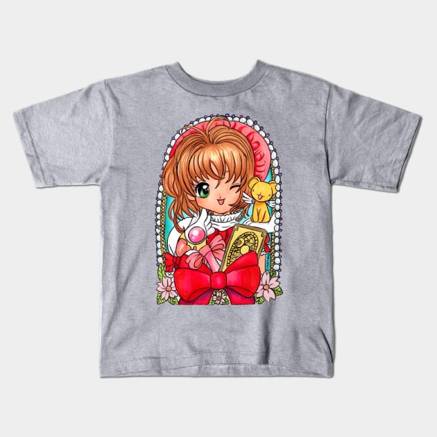 Sakura Kids T-Shirt by zindyconz